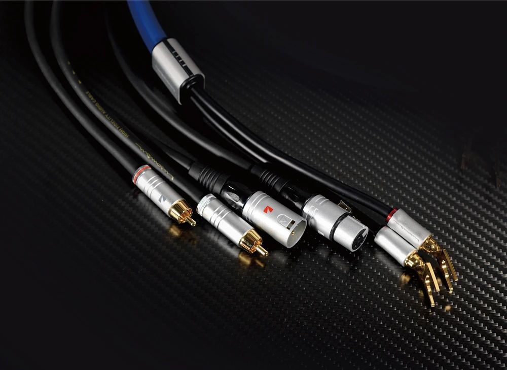 呈現音樂舞臺的每一個細節：LUXMAN力仕線材 JPS-15000/2 喇叭線、JPR-100 RCA、JPC-100 XLR